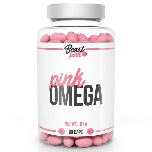 Gym Beam Beast Pink Pink Omega, 90 Capsules